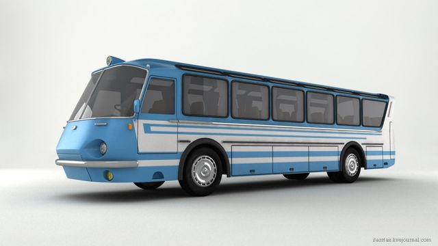 Футуризм по-українськи! Як виглядав неймовірний ЛАЗ - фото 164755