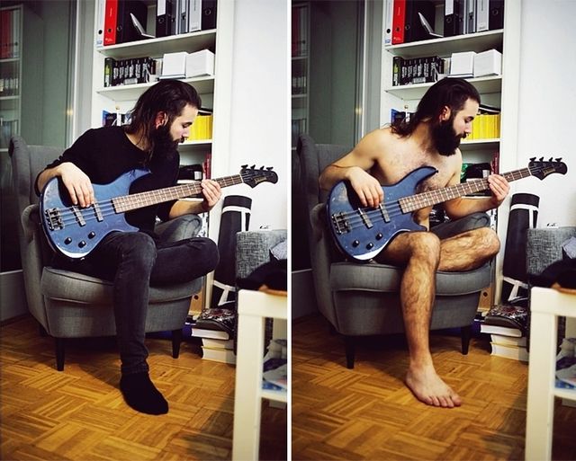 Фотограф знімає оголених людей за їхніми улюбленими справами. І ось чому - фото 169663