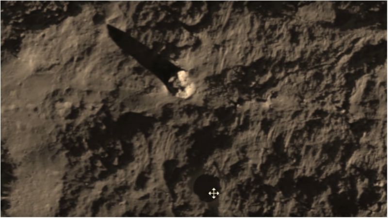 Астрономів приголомшили кам'яні дощі на Місяці