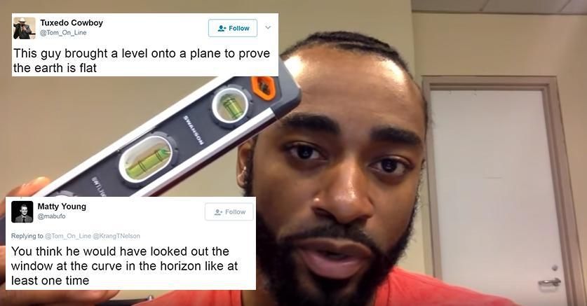 Американець креативно "довів", що Земля пласка: відеофакт