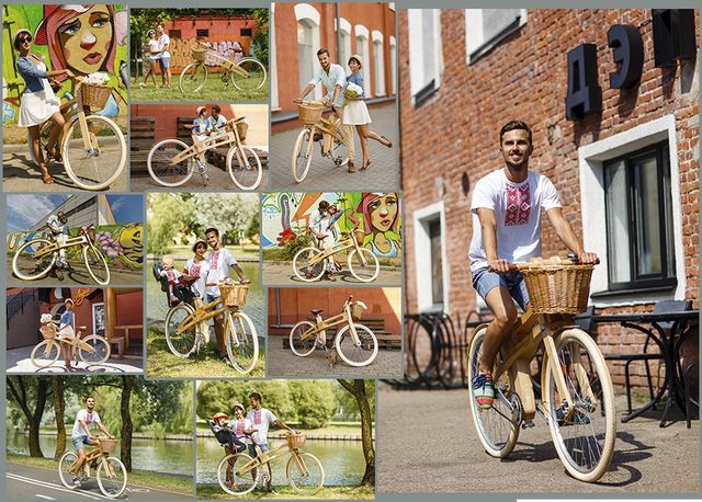 Білоруси створюють неймовірні дерев'яні велосипеди - фото 168446