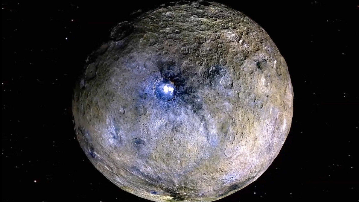 У NASA показали, як виглядає Церера у променях Сонця - фото 1