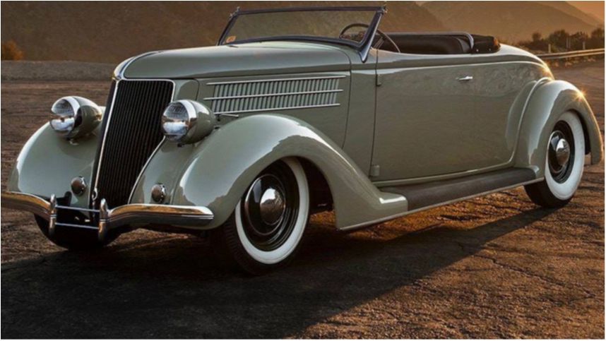Ford V12 roadster 1936 року: розкішні фото