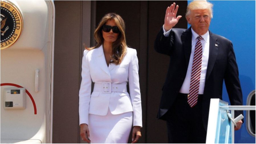 Дональд і Меланія Трамп - фото 1