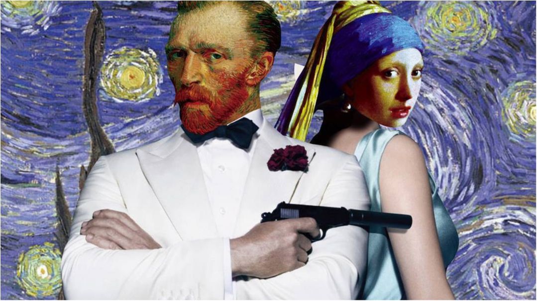 Якби відомі мистецькі герої були хіпстерами: кумедні фото