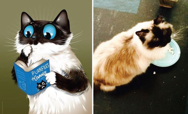 Істинний облік домашніх улюбленців у кумедних артах - фото 170406