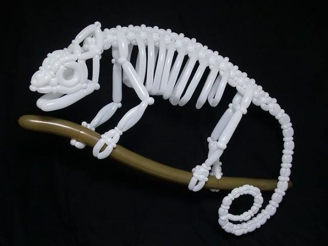 Дивовижні витвори мистецтва зі звичайних повітряних кульок - фото 171306