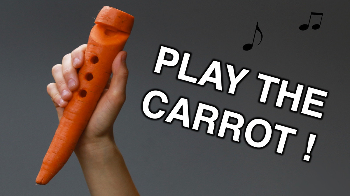 Грай на здоров'я: як роблять сопілку з морквини - фото 1