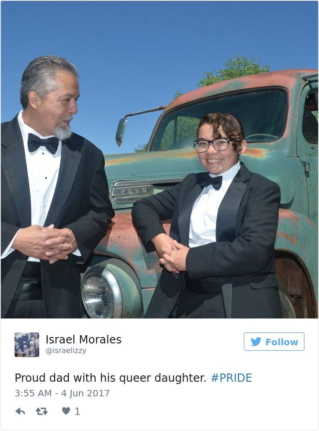 Фото батьків, які підтримують своїх ЛГБТ-дітей - фото 174219