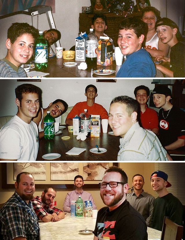 Тоді та зараз: фото, які змусять повірити у справжню дружбу - фото 171251