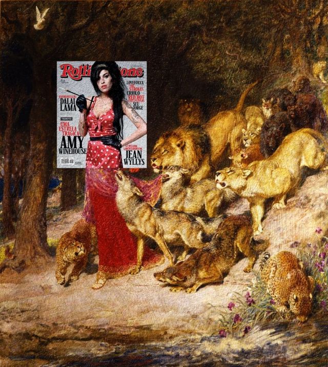 Дизайнер поєднав обкладинки глянців і витвори мистецтва: яскраві фото - фото 172591