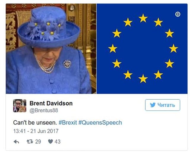 Мережа активно обговорює капелюшок Єлизавети II - фото 175778