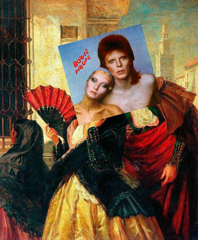 Дизайнер поєднав обкладинки глянців і витвори мистецтва: яскраві фото - фото 172620