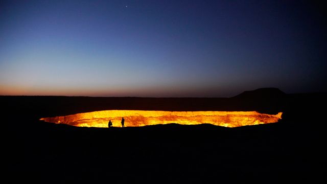 У народі кратер Дарваза називають Брамою пекла - фото 177475