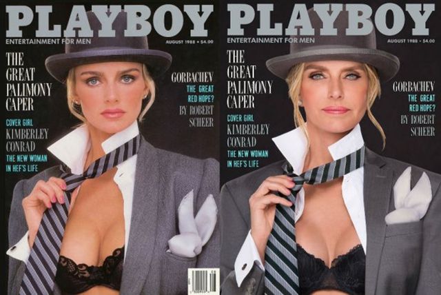 Відома модель відтворила свою раритетну обкладинку Playboy