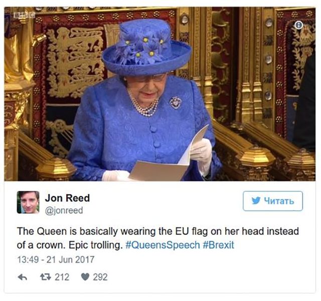 Мережа активно обговорює капелюшок Єлизавети II - фото 175780