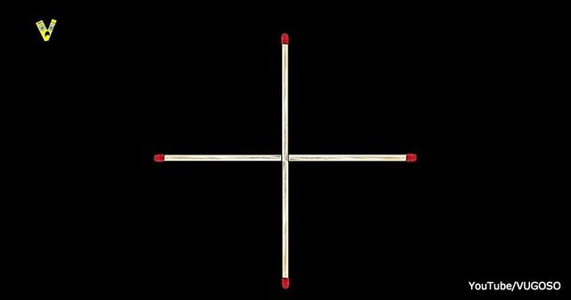 Тест на кмітливість: чи зробите ви квадрат, пересунувши тільки 1 сірник? - фото 172266