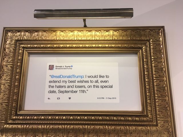 У США відкрили музей, присвячений твіттам Трампа - фото 174922