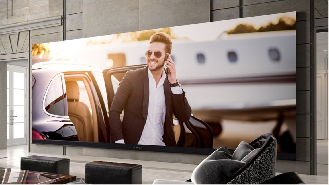 Це треба побачити: представлений найбільший у світі телевізор 4К!