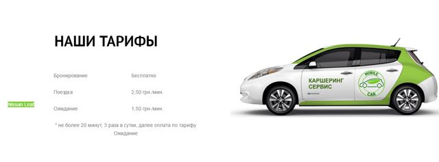 В Україні з'явилася перша служба оренди електрокарів: тарифи - фото 172343