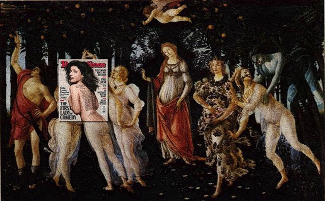 Дизайнер поєднав обкладинки глянців і витвори мистецтва: яскраві фото - фото 172587