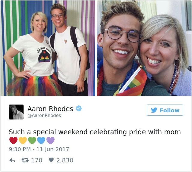 Фото батьків, які підтримують своїх ЛГБТ-дітей - фото 174213