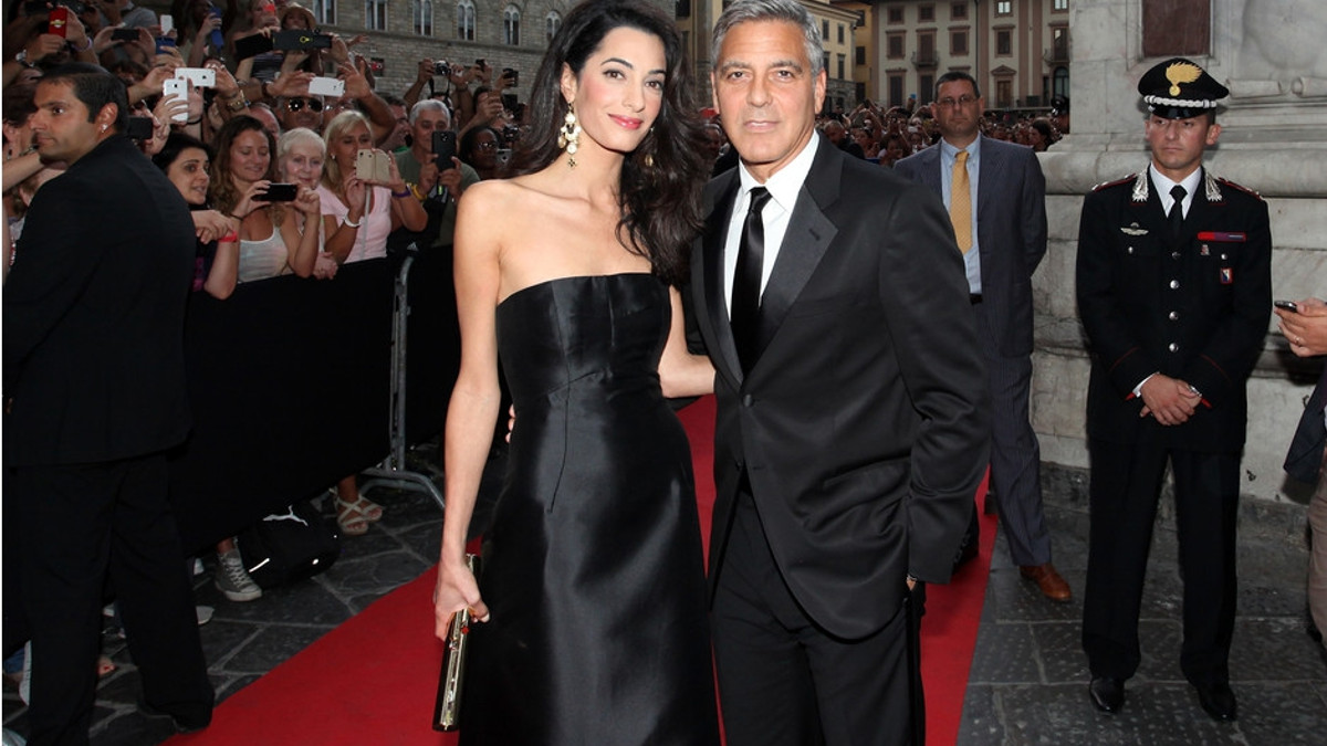 Джордж і Амаль Клуні - фото 1