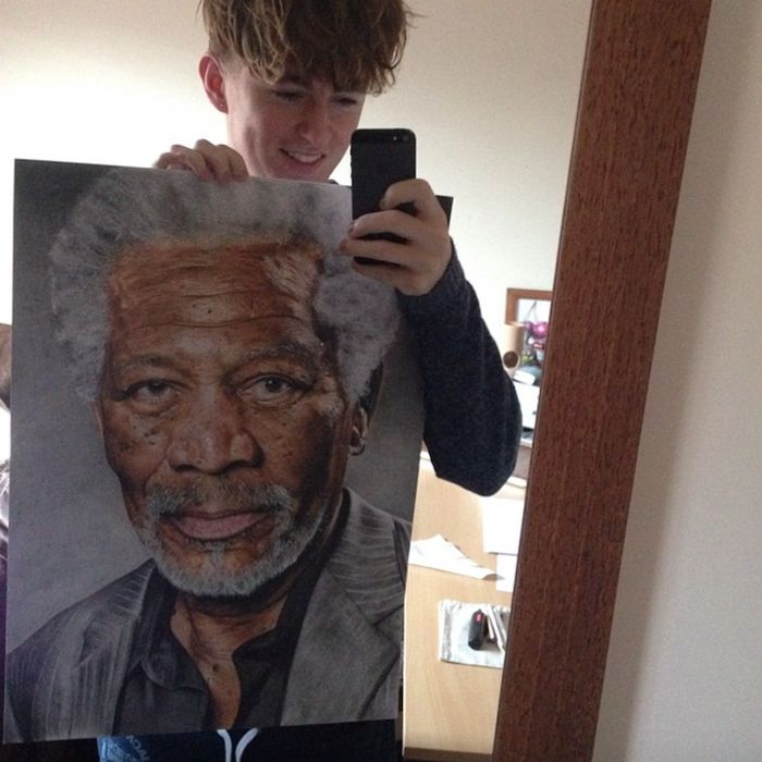 Британець малює зірок так реалістично, що важко відвести погляд