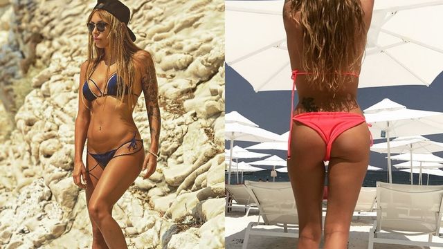 Дружина футболіста "Динамо" похвалилася спокусливими фото без білизни - фото 175626