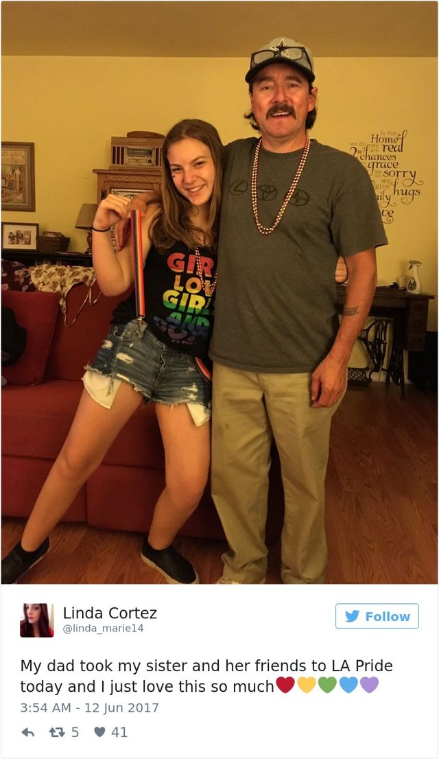 Фото батьків, які підтримують своїх ЛГБТ-дітей - фото 174214