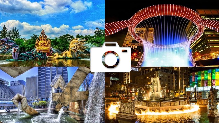 Найбільш дивовижні фонтани у світі