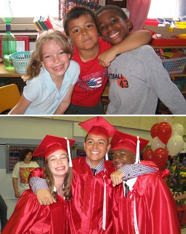 Тоді та зараз: фото, які змусять повірити у справжню дружбу - фото 171249