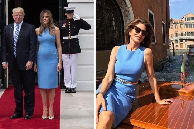 Меланія Трамп повторила образ відомої моделі