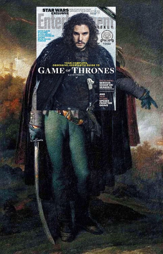 Дизайнер поєднав обкладинки глянців і витвори мистецтва: яскраві фото - фото 172599