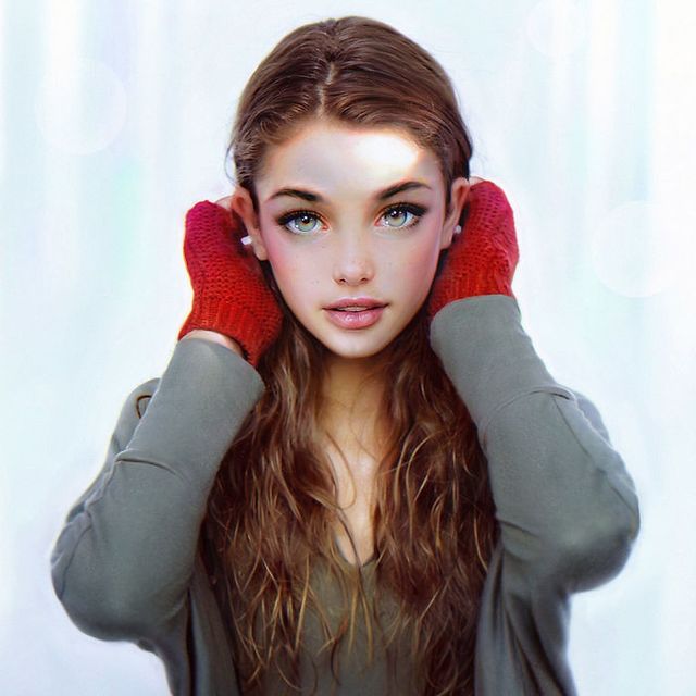 Гіперреалістичні цифрові портрети, від яких важко відвести погляд - фото 180002