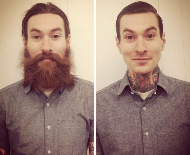 Як борода змінює чоловіка: фотографії "до" і "після" гоління вас вразять - фото 178102