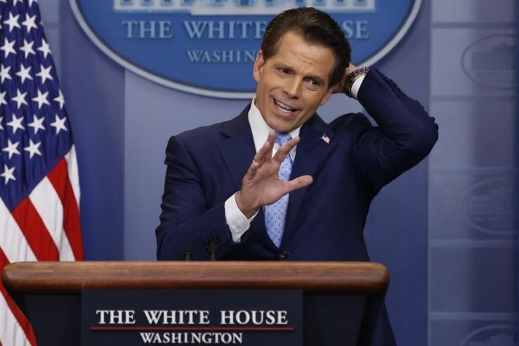 Брифінг нового директора з комунікацій Білого Дому завершився "повітряним поцілунком"