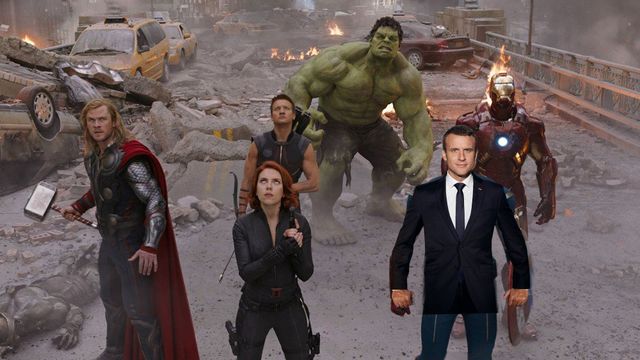 Перший офіційний знімок Макрона став новим мемом: курйозні фотожаби - фото 178538