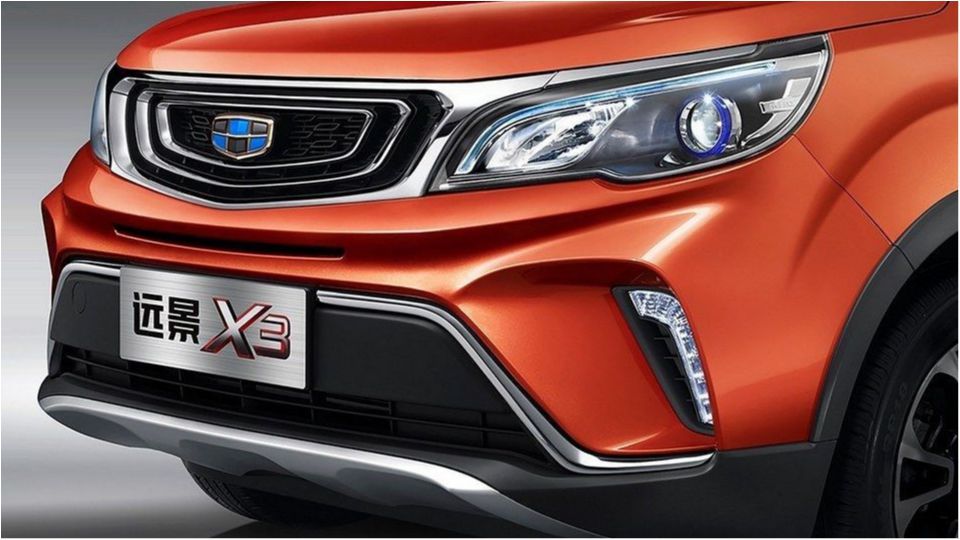 Geely показала новий розкішний кросовер Vision X3