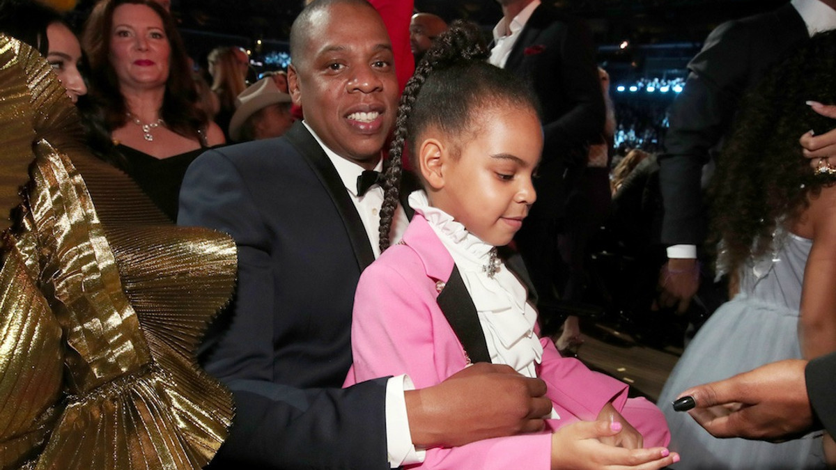 Jay-Z з донькою - фото 1
