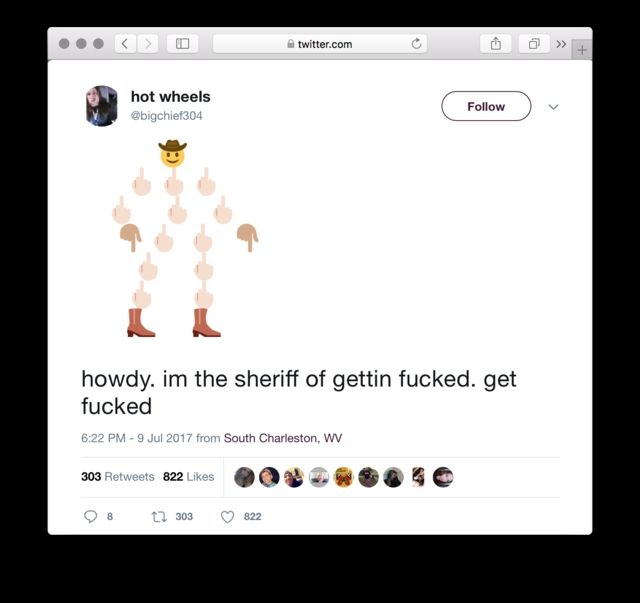 "Здоров, я шериф": Twitter захопили емодзі-поліцейські - фото 180667