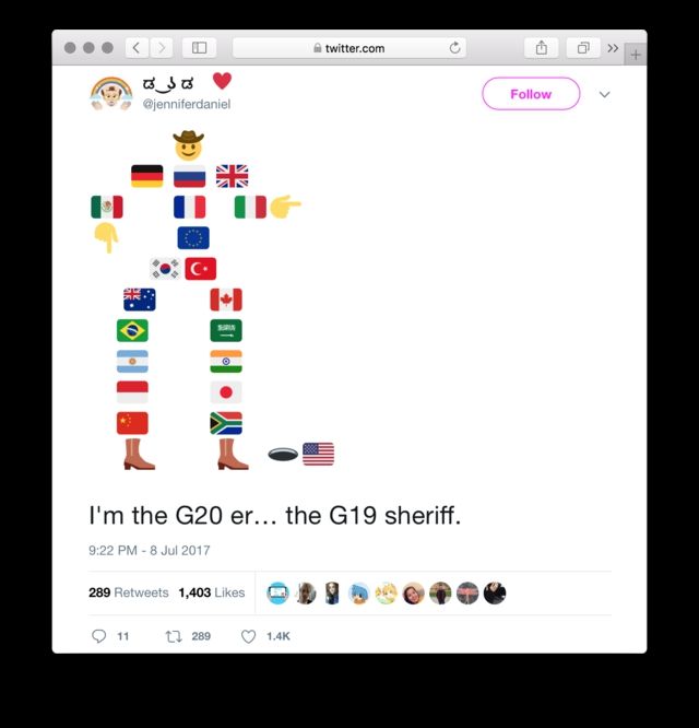 "Здоров, я шериф": Twitter захопили емодзі-поліцейські - фото 180670