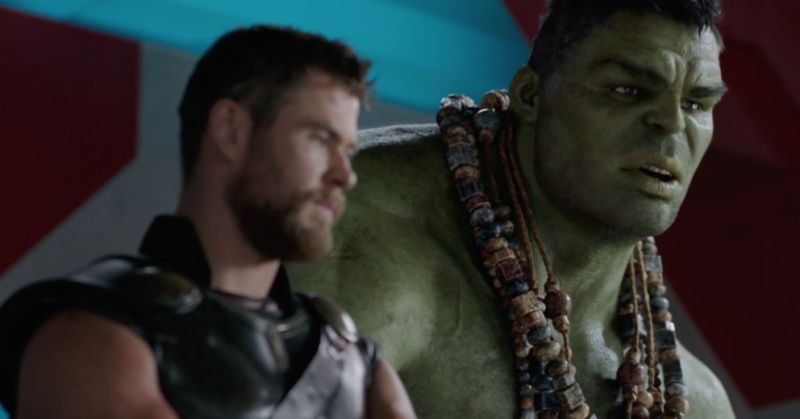 Hulk talking to Thor in THOR: RAGNAROK - фото 1