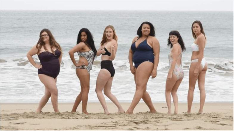 Як виглядають купальники на моделях і на звичайних жінках
