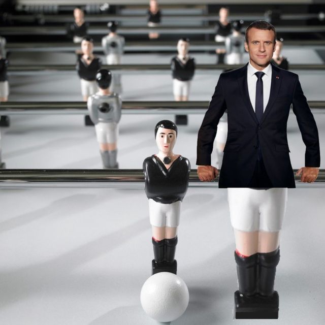 Перший офіційний знімок Макрона став новим мемом: курйозні фотожаби - фото 178534