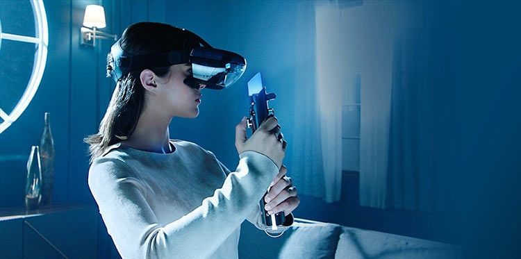 Lenovo створила шолом доповненої реальності для ігор в дусі "Зоряних воєн"