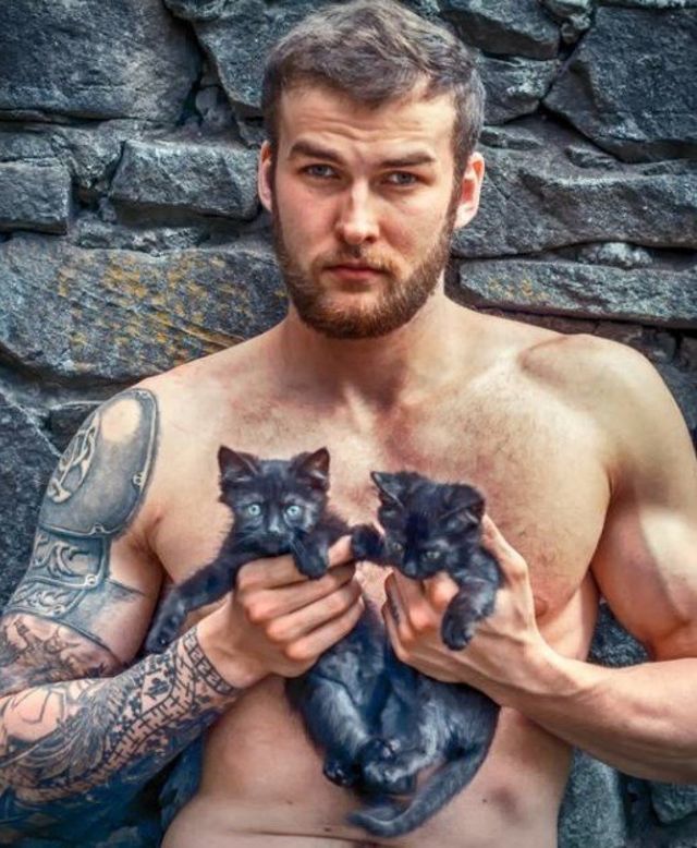 Ветерани АТО знялися у фотосесії, щоб привернути увагу до безпритульних тварин - фото 185430