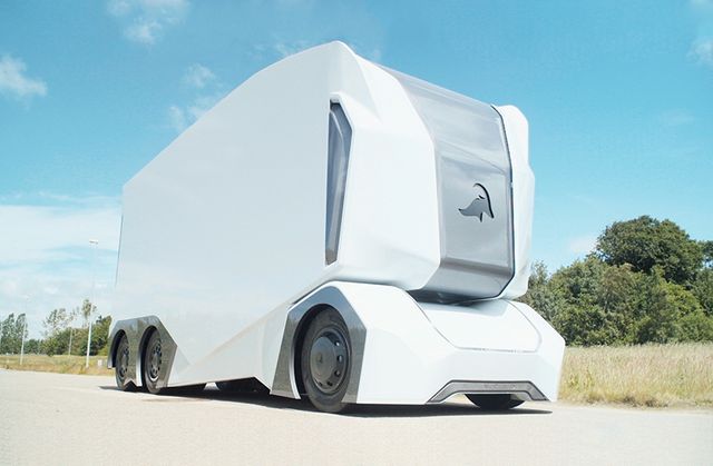 Шведи створили електровантажівку без кабіни і водія - фото 179378