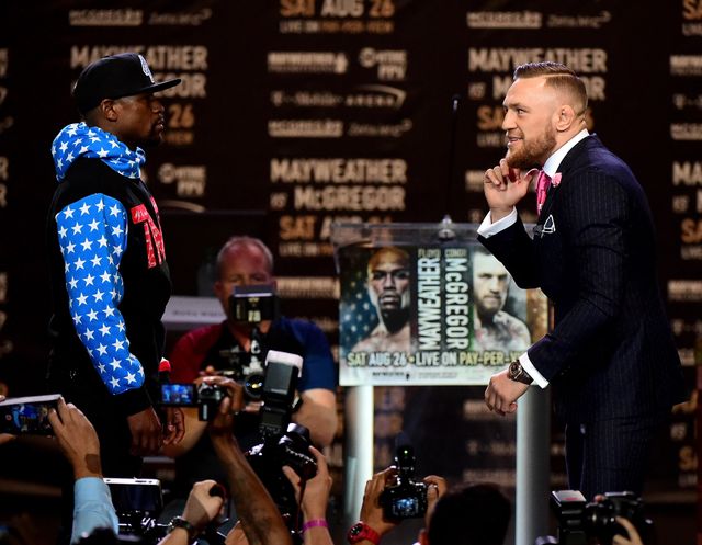 Мейвезер – Макгрегор: як пройшла дуель поглядів запеклих суперників - фото 180718