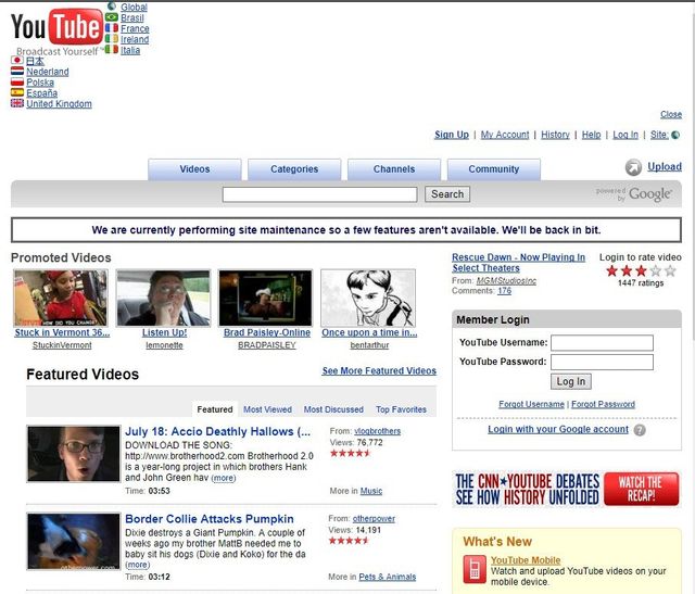 Як виглядали популярні сайти 10 років тому: фотофакт - фото 185339